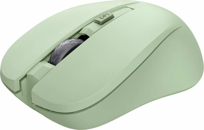 Maus Trust Mydo Eco 25042, wireless, 1000-1800 DPI, silent, i gjelbër