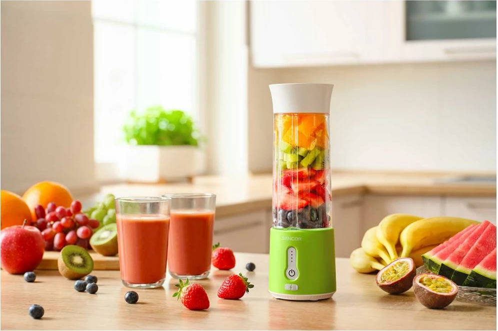 Blender smoothie Sencor SBL 131GR, USB-C, 150W, 500ml