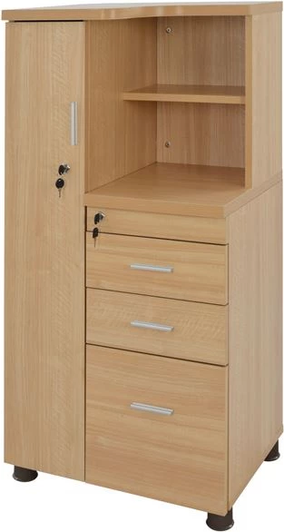 Dollap profesional për zyre, ngjyrë lisi, FH2052.01L, 60x46x120 cm