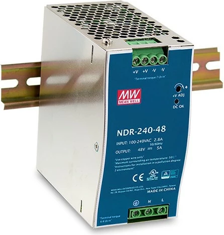 Furnizues energjie D-Link DIS-N240-48, 240W, universal, çelik inox