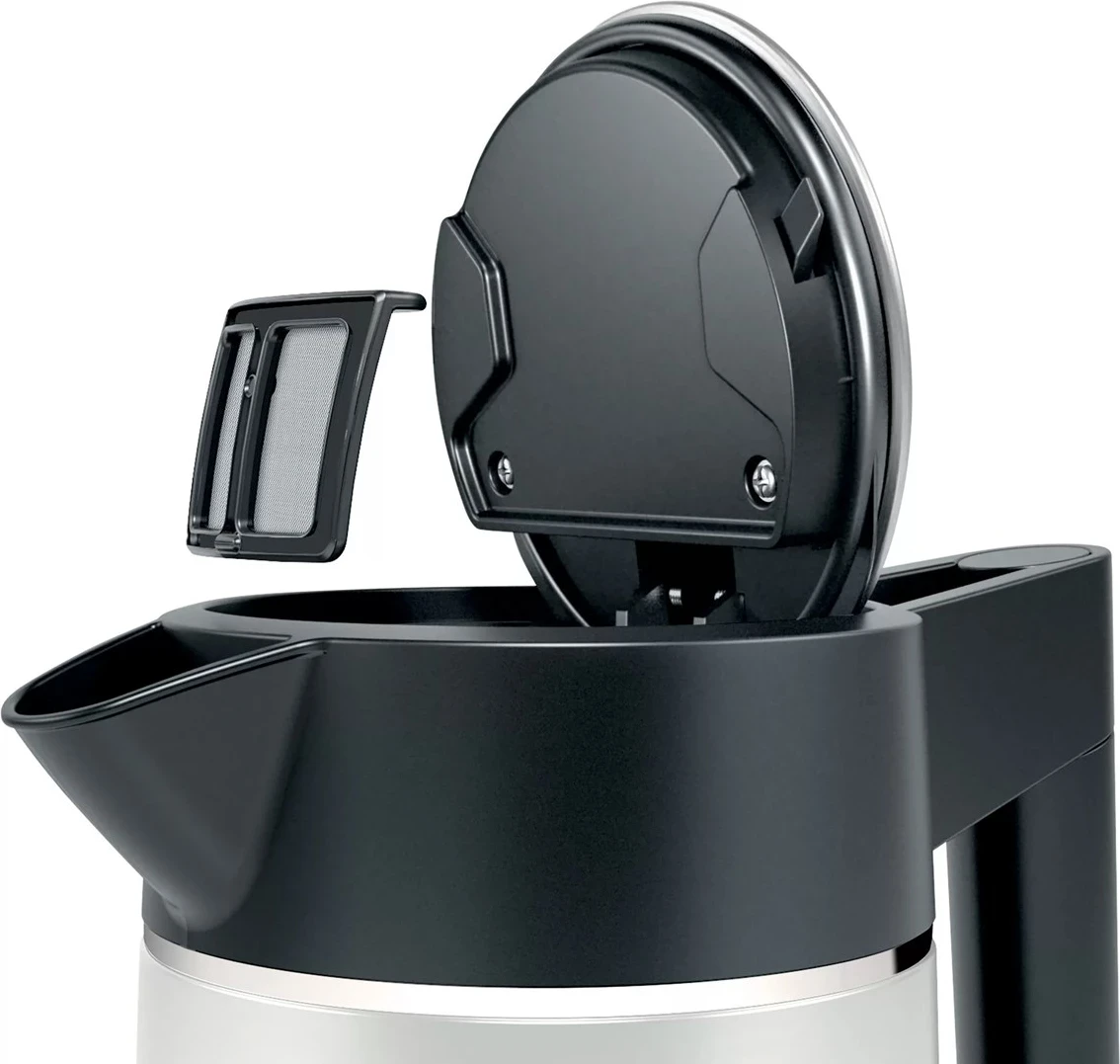 Vluese uji Bosch DesignLine, 1.7 L, 2400 W, e zezë