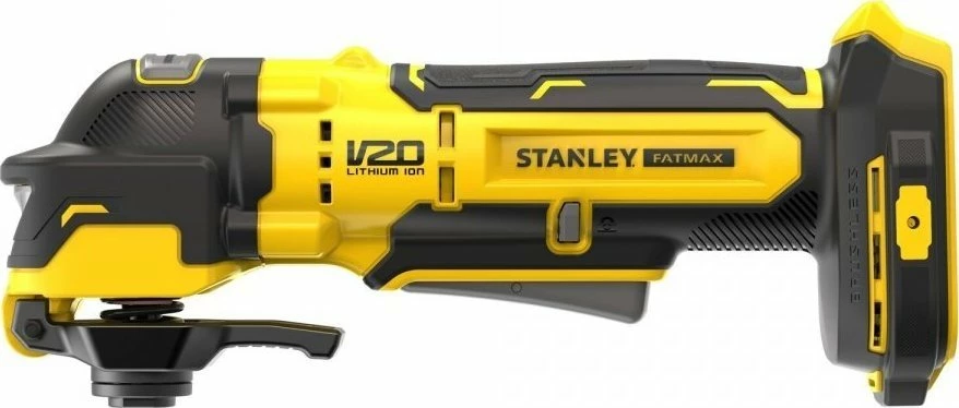Vegël multifunksionale Stanley FatMax V20 SFMCE510B-XJ 18V brushless, LED & kontroll shpejtësie, verdhë/zi, pa bateri/pa karikues