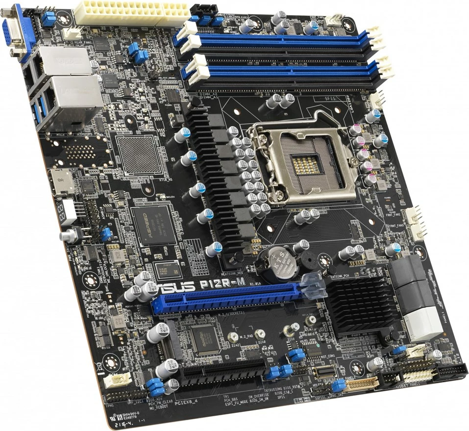 Pllakë amë ASUS P12R-M, Intel C252 LGA, 200 micro ATX