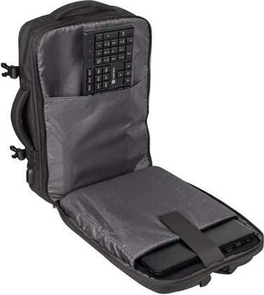 Shpinore Natec Camel Pro, 17.3 inç, 3 ndarje, e zezë