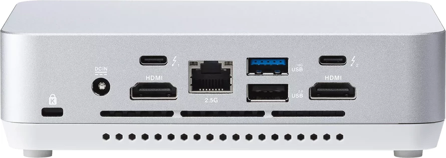 Kompjuter mini ASUS NUC 14 Pro Plus RNUC14RVSU700002I, Intel Core Ultra 7 155H, Intel Arc graphics, DDR5 SODIMM deri 96GB, 2x M.2 NVMe, 2x HDMI, 2x Thunderbolt 4, 2.5GbE, Wi‑Fi 6E, pa RAM/pa SSD/pa OS, Kit(L6), i bardhë