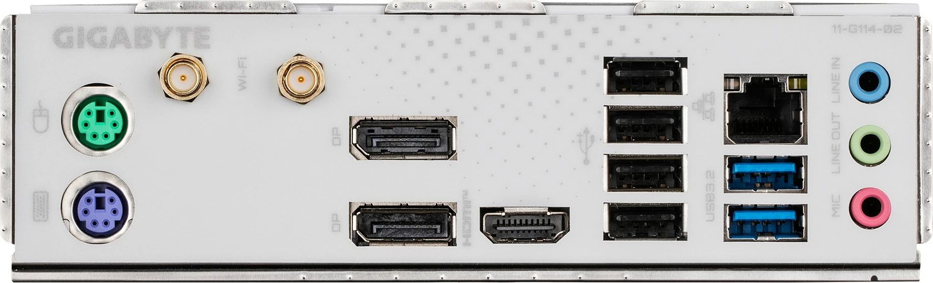 Pllakë amë Gigabyte GA-H610M GAMING WF DDR4, Socket 1700, WiFi, DDR4, e zezë/bardhë