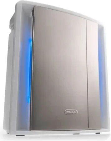 Pastrues ajri, DeLonghi AC230, 6 faza filtrimi, 3 shpejtësi, AQS, timer, deri 80 m², bardhë/argjend