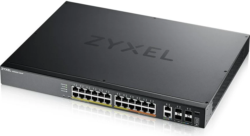Switch Zyxel XGS2220-30HP, Managed L3, Gigabit Ethernet, PoE, E zezë