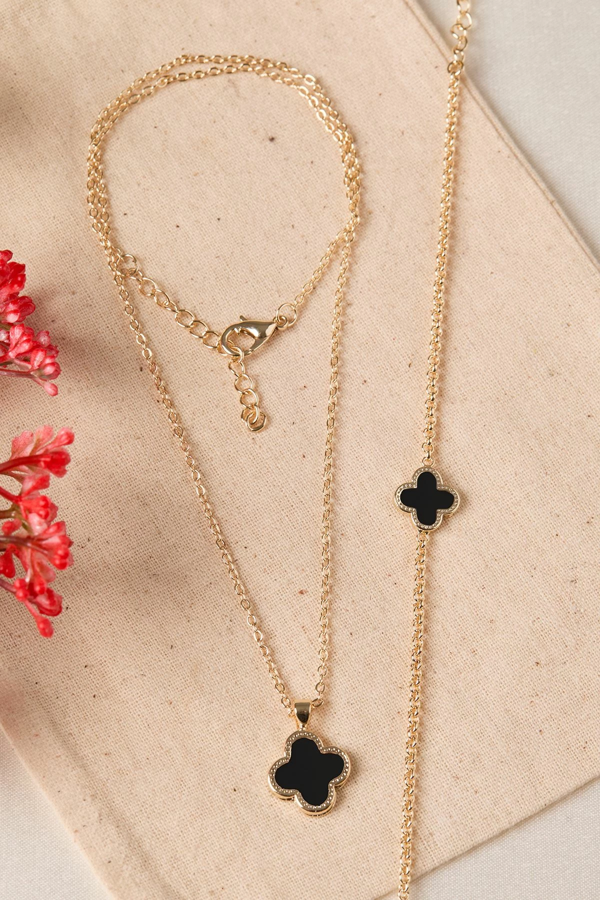 Set qafore dhe byzylyk metalik, ngjyrë ari, Elika, CSET9922