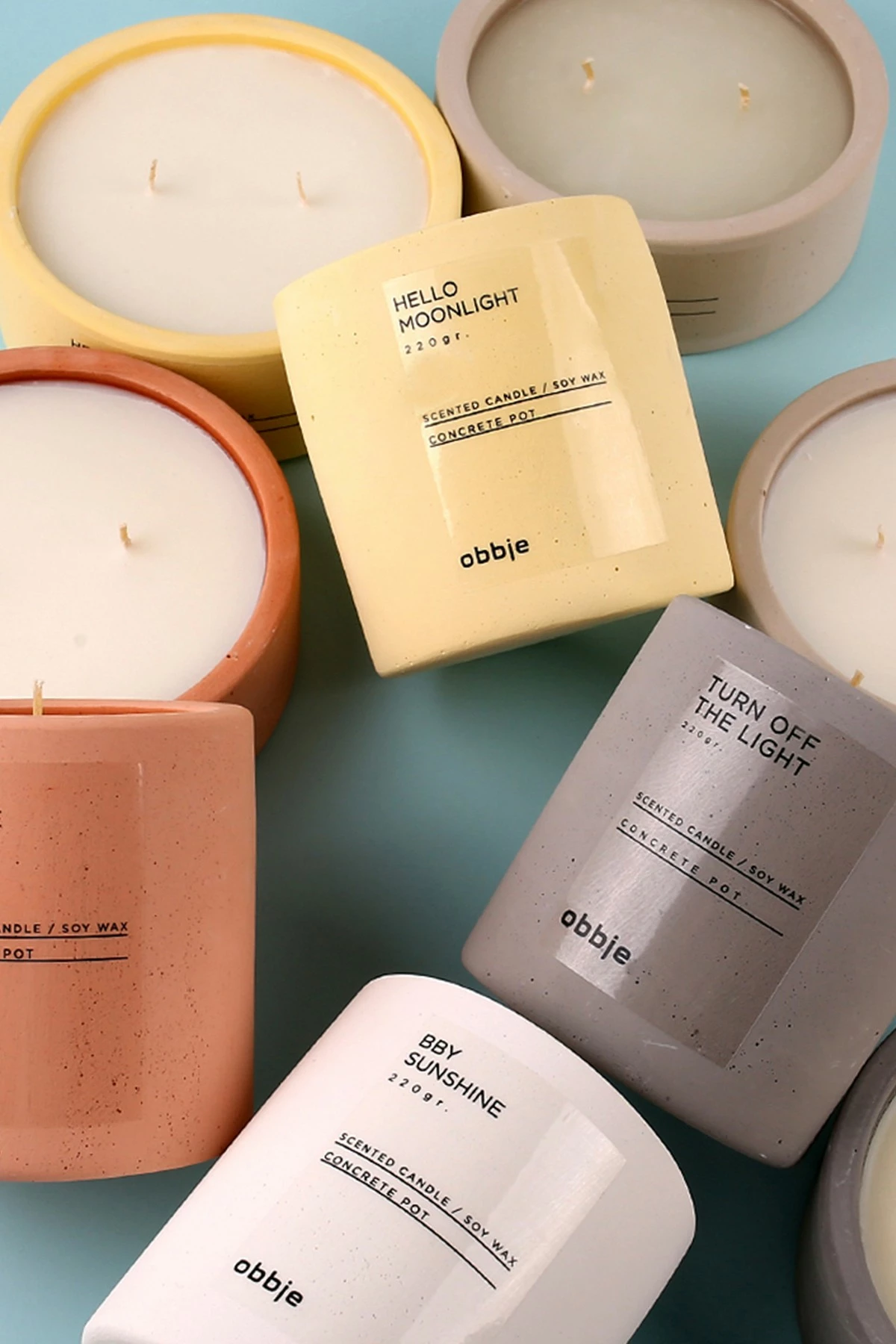 Qiri aromatik Hello Moonlight, ngjyrë e verdhë, 8.5x9cm