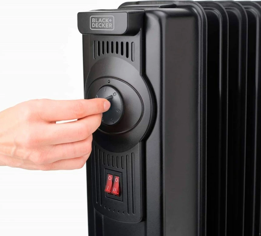 Radiator me vaj BLACK+DECKER BXRA1500E, 1500 W, i zi