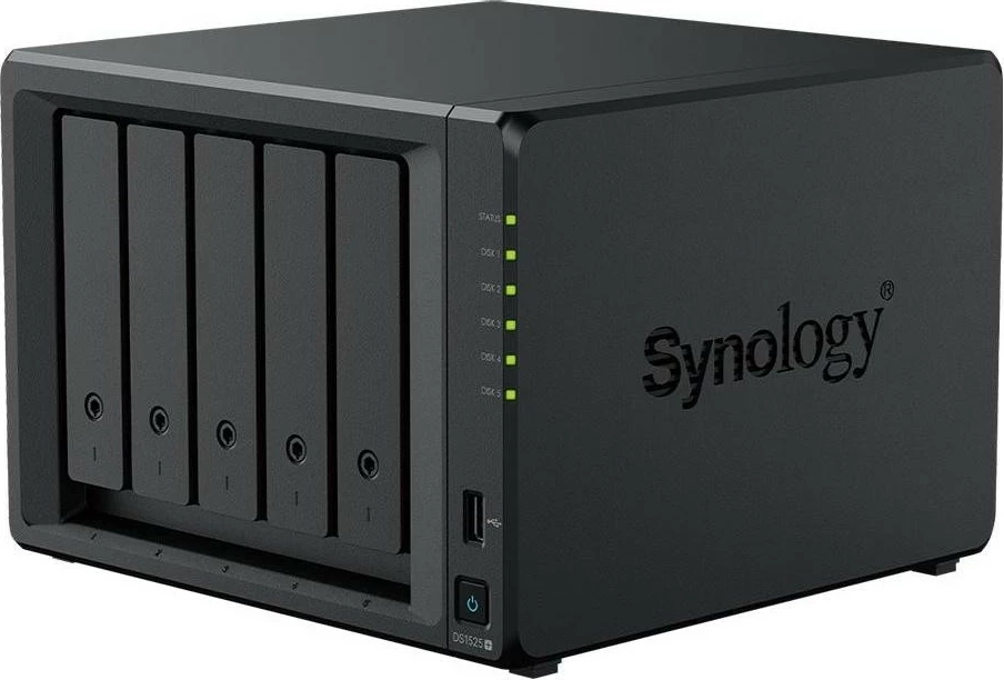 NAS Synology DS1525+, 8GB RAM, 7 slota, Dual Core