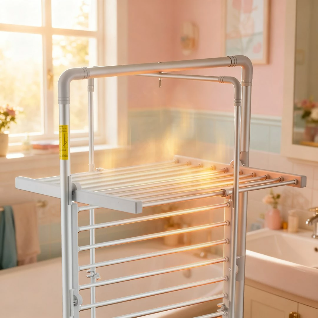 Tharëse elektrike rrobash Adler AD 7829, palosëse, e bardhë