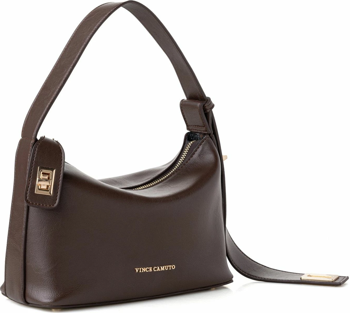 Çantë krahu Novara, ngjyrë çokollatë, Vince Camuto