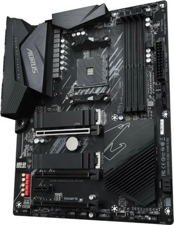 Pllakë amë Gigabyte B550 AORUS Elite AX V2, Socket AM4, ATX, DDR4, Wi-Fi 6, E zezë