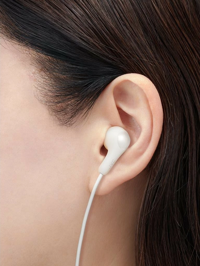 Kufje JVC HA-FR9UC Gumy Connect, me mikrofon, USB-C, të bardha