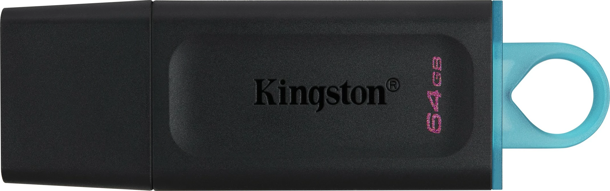 USB 3.2 Flash Drive Kingston DataTraveler Exodia, 64 GB, USB Type-A, Black, Turquoise