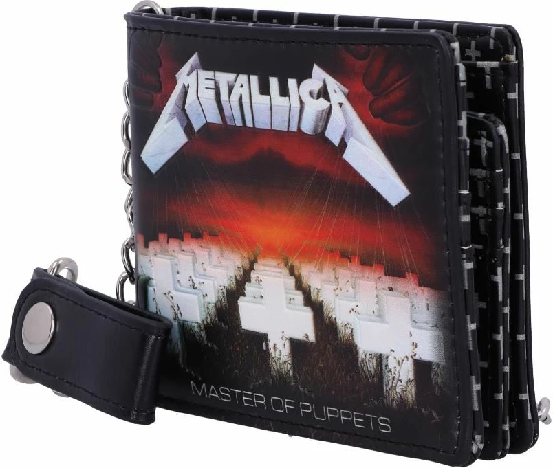 Portofol NEMESIS NOW Metallica Master of Puppets, PU, me zinxhir, i zi