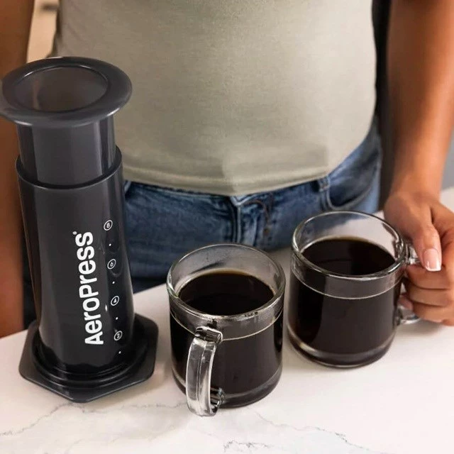 Aparat kafeje manual AeroPress XL, transparent