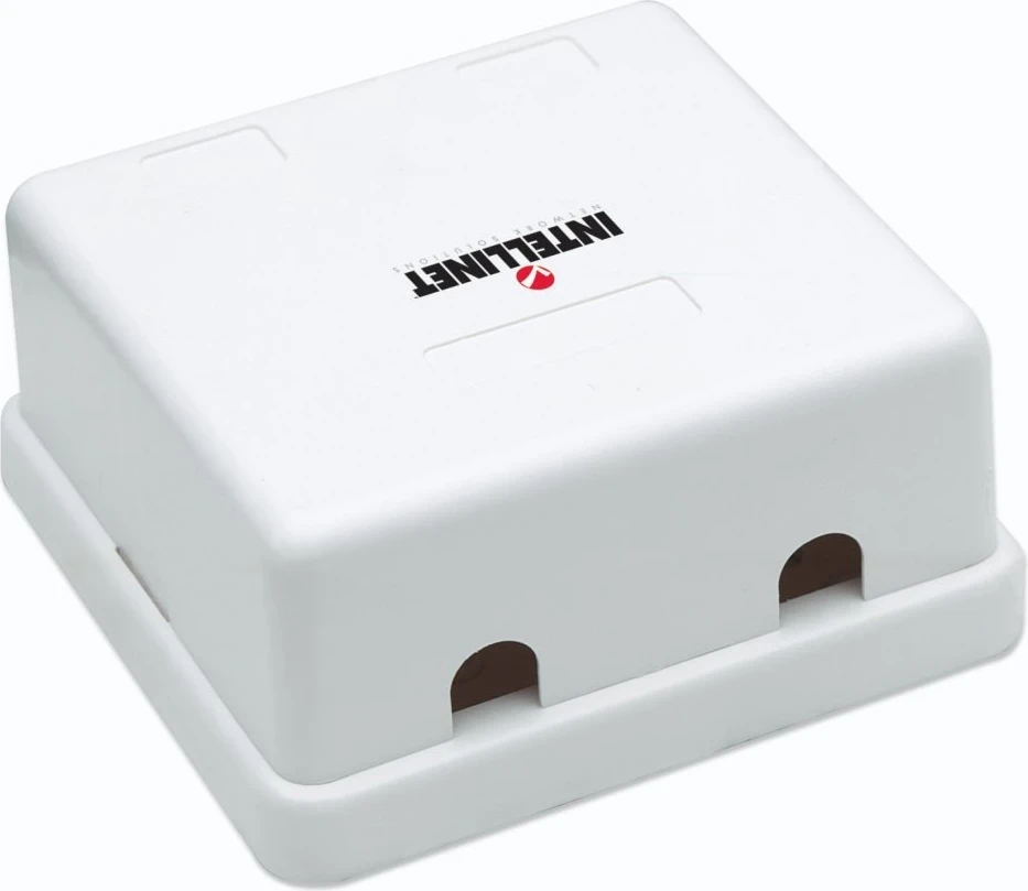 Kasë montimi sipërfaqësor për Keystone Jack Intellinet 162852, 2-port, e bardhë