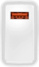 Karikues rrjeti NATEC Ribera USB-A 18W, i bardhë