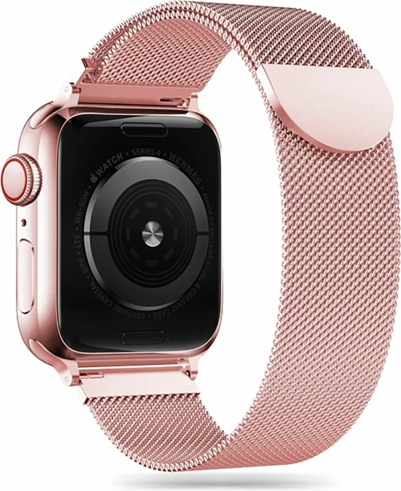 Rrip për Apple Watch Tech-Protect MilaneseBand, 38/40/41 mm, Rozë