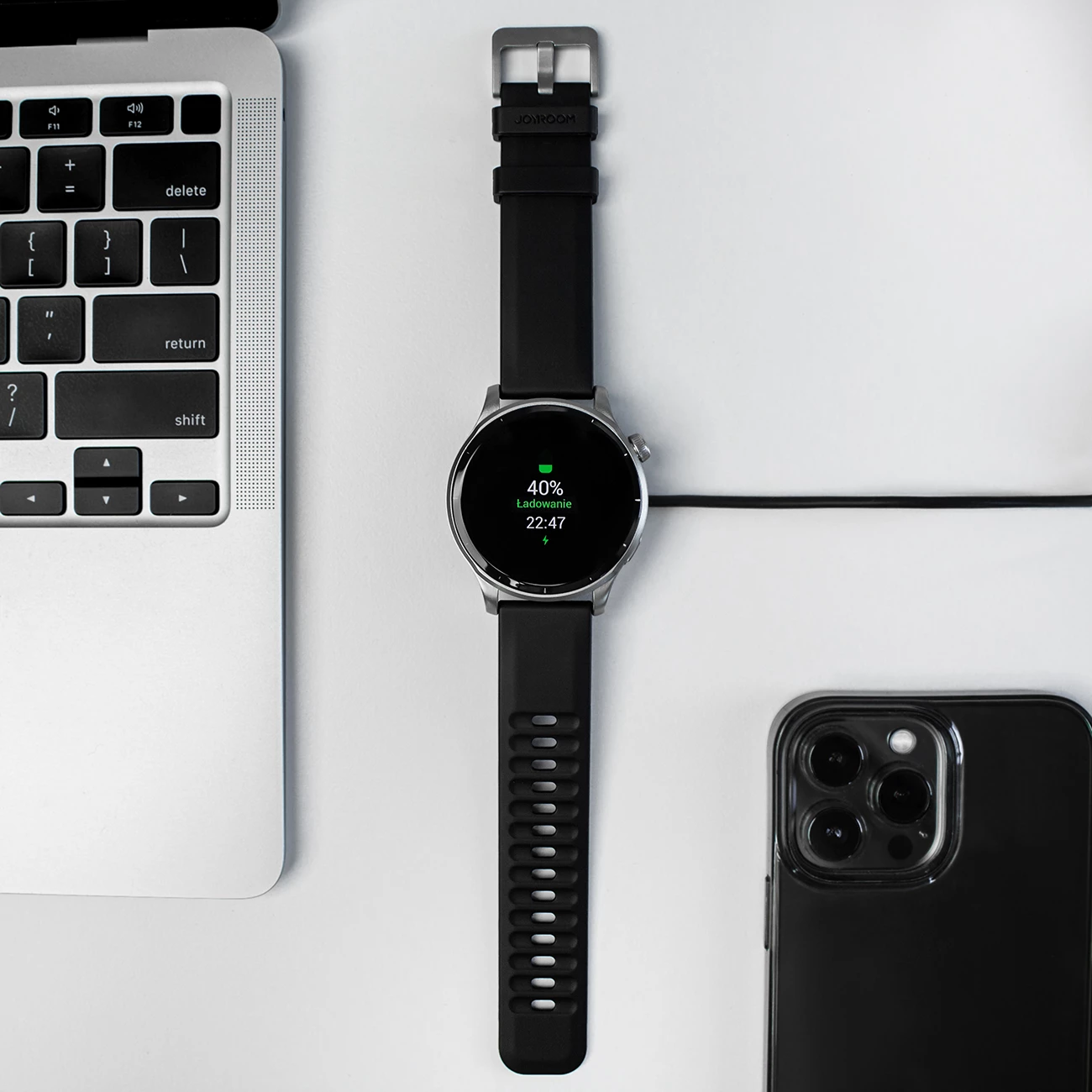 Smartwatch Joyroom JR-FV1 Venture Series, 1.43" AMOLED, 300 mAh, Bluetooth 5.3, i zi