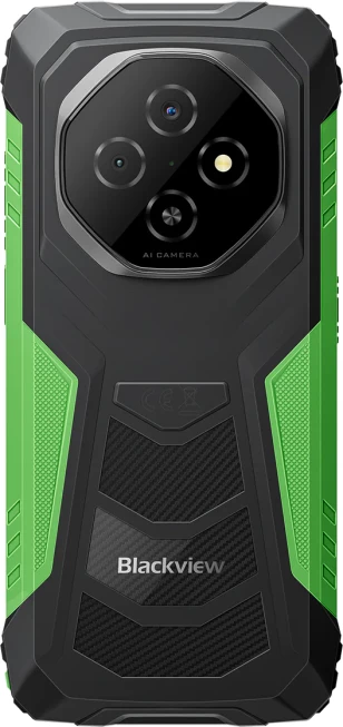 Celular rugged BLACKVIEW FORT 1 6GB/256GB, 6.56" 90Hz, 10000mAh, Gjelbër
