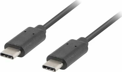 Kabllo USB-C në USB-C Lanberg CA-CMCM-10CU-0005-BK 0.5 m e zezë