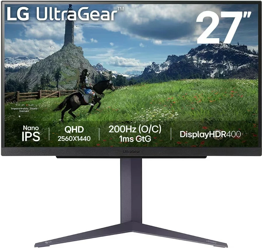 Monitor LG GS85Q-B, 27 inch, 2560 x 1440, i zi