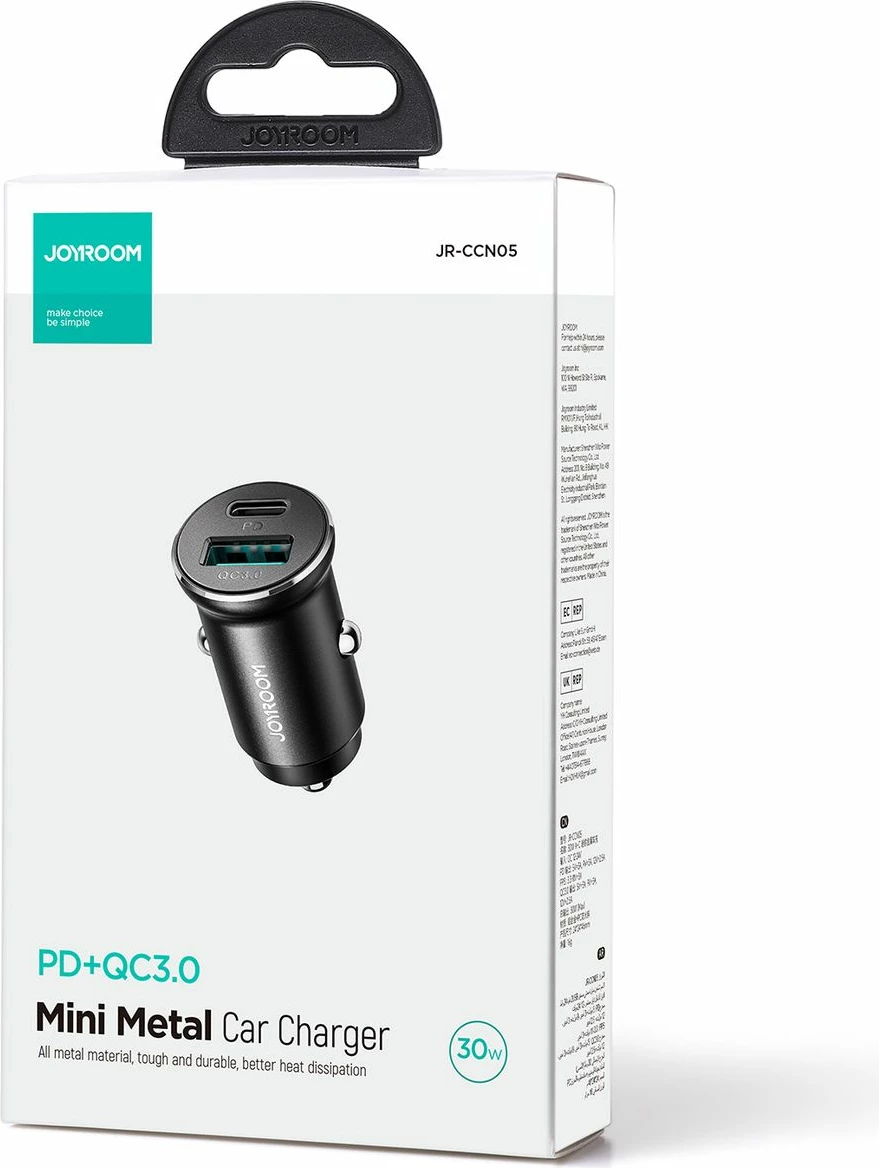 Karikues makine, Joyroom JR-CCN05, 30W, 2 porta USB-C + USB-A, PD 3.0/QC 3.0, i zi