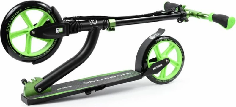 Trotinetë SMJ Sport NL-700-230 / 205 për Meshkuj, Femra dhe Fëmijë - E Zezë dhe e Gjelbër
