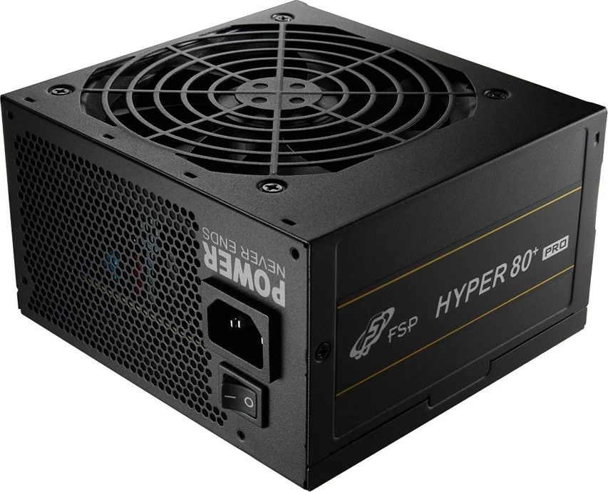 Furnizues me rrymë FSP HYPER 80+ PRO 450W, 450 W, 100 - 240 V, 50/60 Hz, 3 A, Aktiv