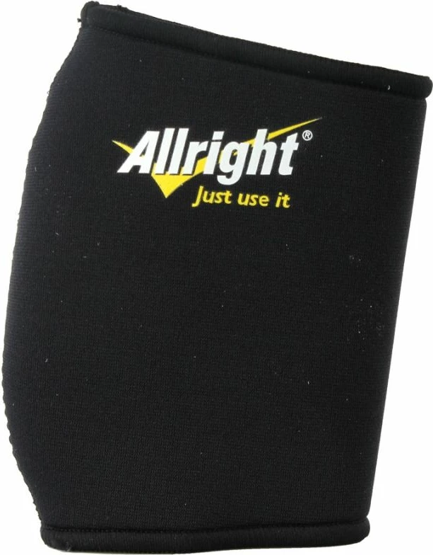 Mbështetëse bërryli Allright, e zezë