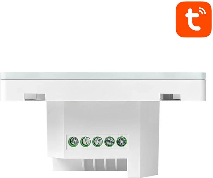 Termostat i mençur Wi‑Fi për bojler, Avatto WT200-BH-3A-W, 3A, Tuya Smart Life, ekran LCD me prekje, AC 95-220V, i bardhë