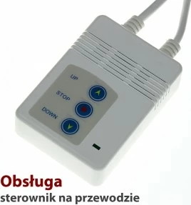 Ekran elektrik për projeksion ART EL F120 4:3, 120 inç, 244x183cm, me telekomandë