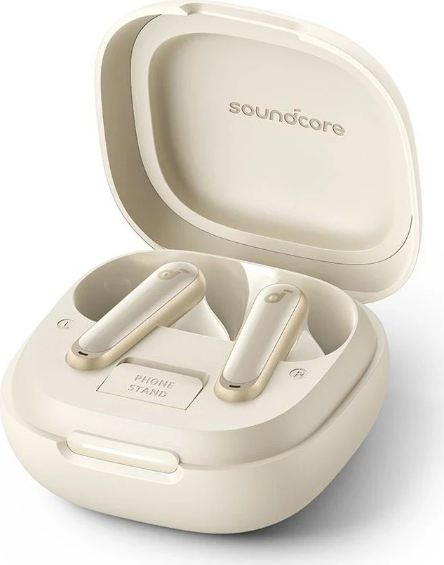 Kufje Anker Soundcore P40i, Bluetooth 5.3, ANC, bezhë