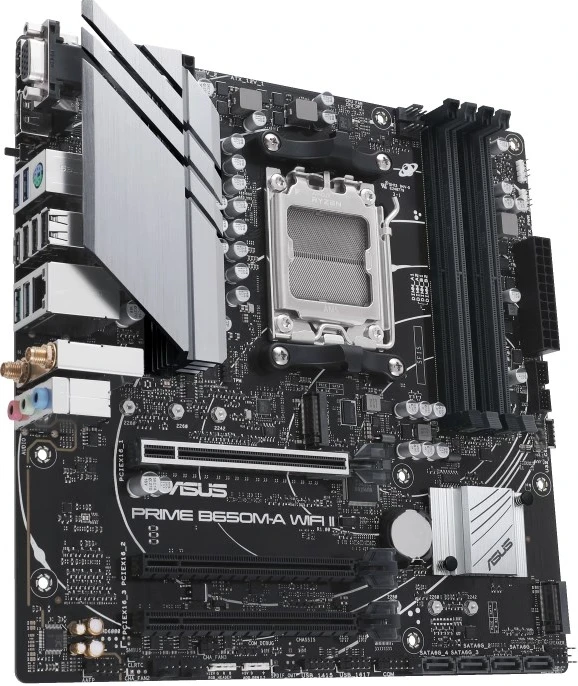 Pllakë amë ASUS PRIME B650M-A WIFI II, AMD B650, Socket AM5, micro ATX