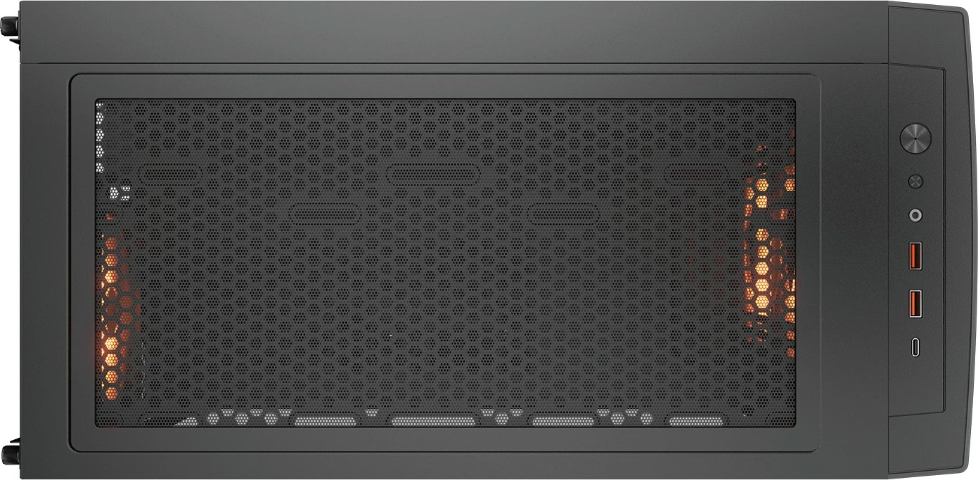 Kasë Cougar Airface ECO midi, ARGB, e zezë