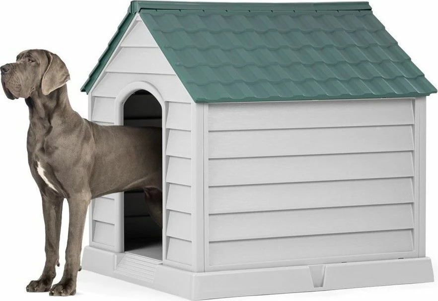 Shtëpi për kafshë shtëpiake, Paws & Whiskers, 5101-4, gri dhe e gjelbër, 95x102x98cm