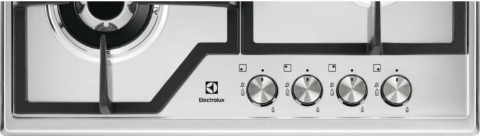 Pllakë gazi Electrolux CGS6436BX, 4 zona, inox, built-in