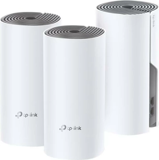 Router mesh / Access Point TP-Link Deco E4 AC1200 1Gbps e bardhë 3-pack