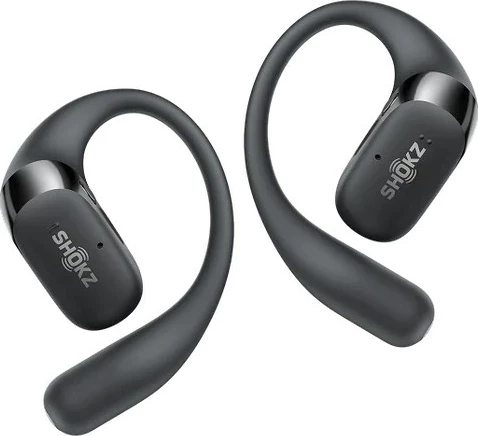 Kufje SHOKZ OpenFit 2+ wireless, ear-hook, për thirrje/muzikë, e zezë