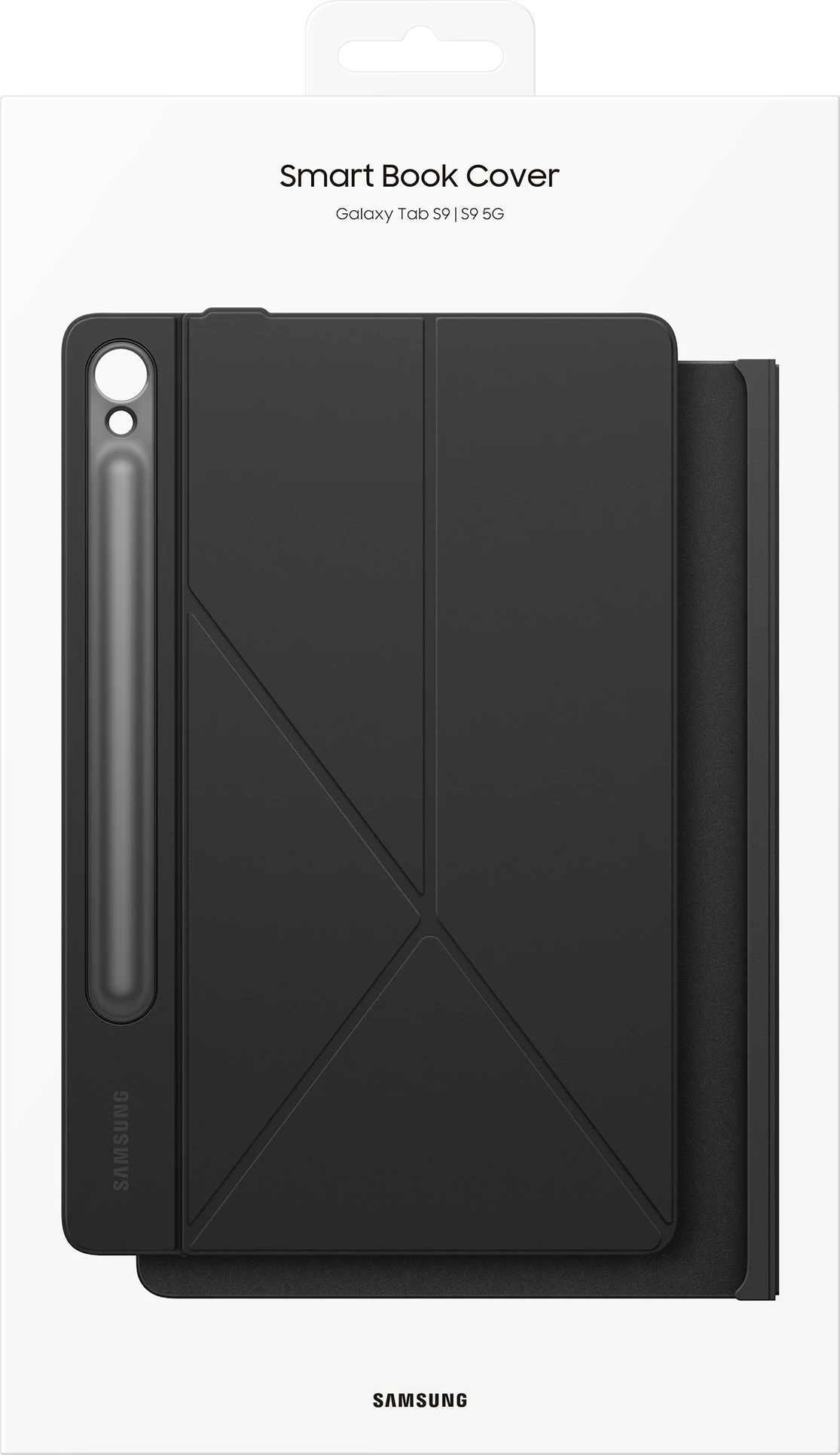 Mbështjellës Samsung Galaxy Tab S9, 11", i zi