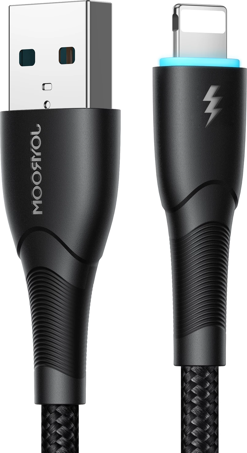 Kabllo Joyroom Starry Series SA32-AL3, USB-A në Lightning, 1m, 3A, e zezë