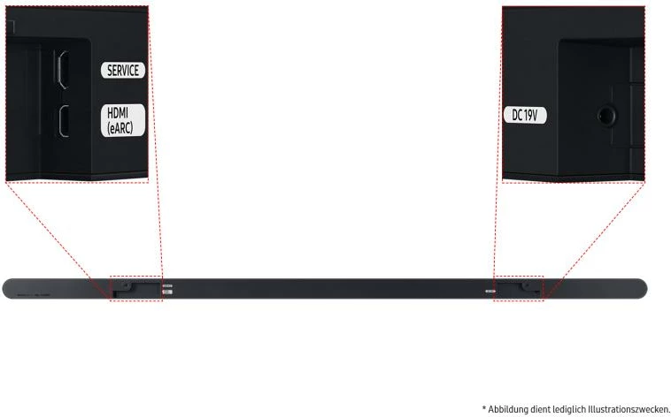 Soundbar Samsung HW-S810GD/ZG 3.1.2 me Dolby Atmos pa tela, Q-Symphony, ultra i hollë, e zezë, set 2 pjesë