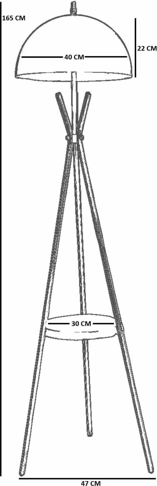 Llambë dyshemeje Opviq, 8921-3, e bardhë