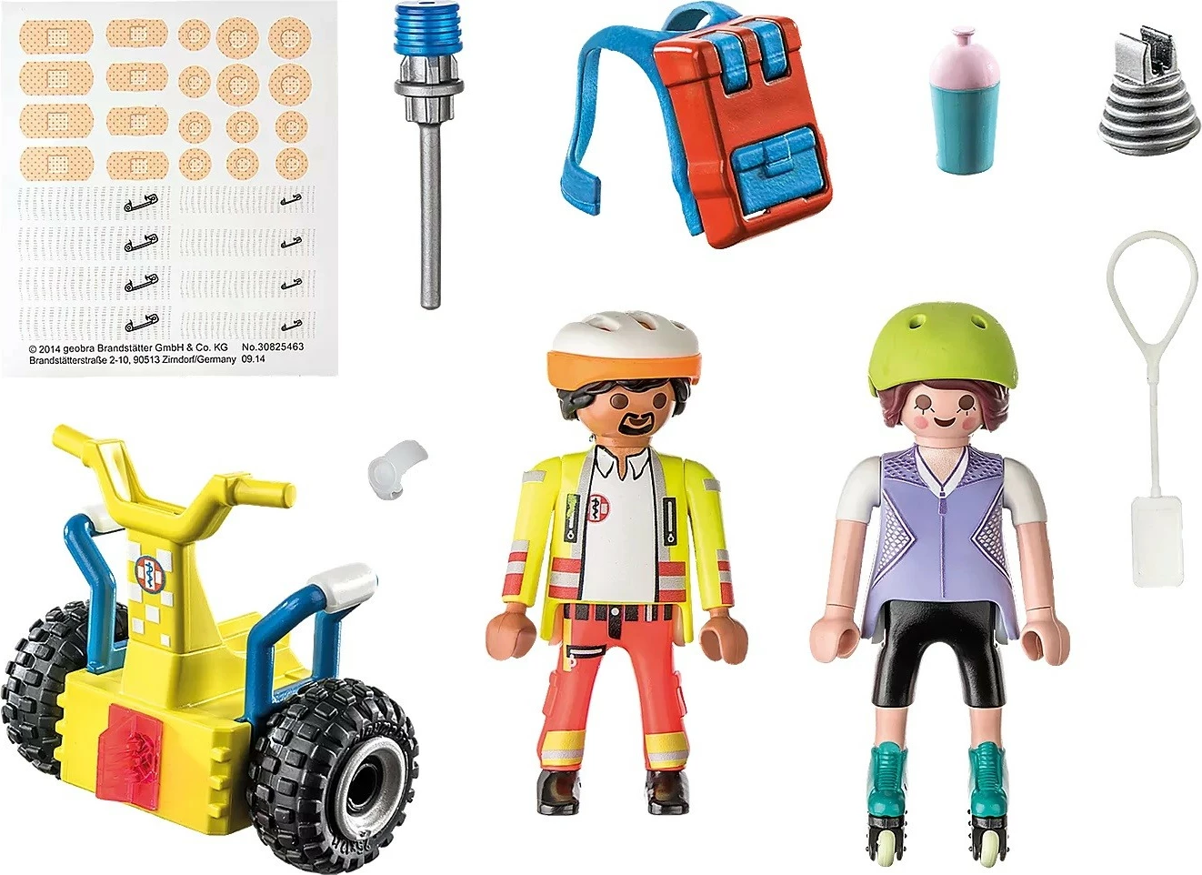 Set lodrash Playmobil City Life Starter Pack Emergency Rescue, 71257, me 34 pjesë