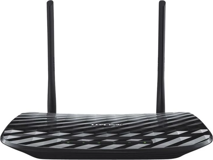 Router, TP-Link Archer C24, 480Mbps, me antena të jashtme, e zezë