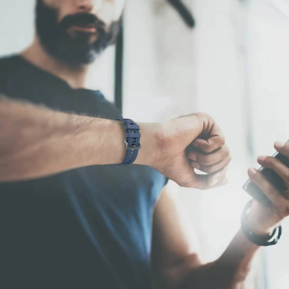 Rrip sportiv Tech-Protect IconBand për Garmin Fenix 5/6/6 Pro/7, TPU, Blu e errët